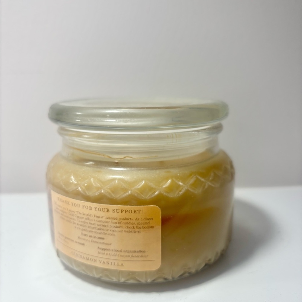 Gold Canyon Vanilla Cinnamon Candle 8 oz Double Wick - Picture 4 of 5
